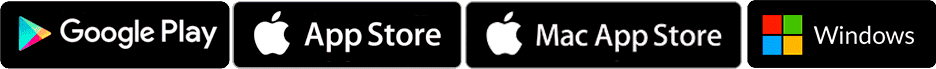 links to mobile app stores